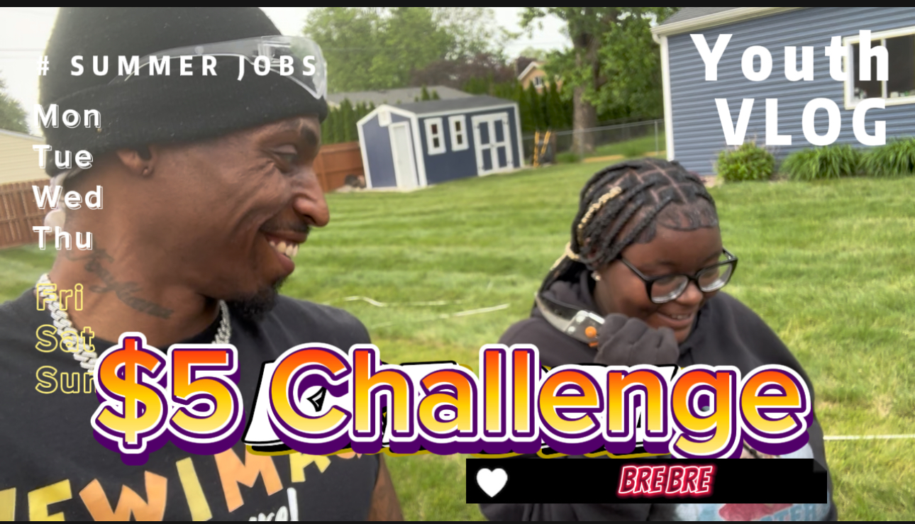 $5 Challenge youth vlog episode thumbnail